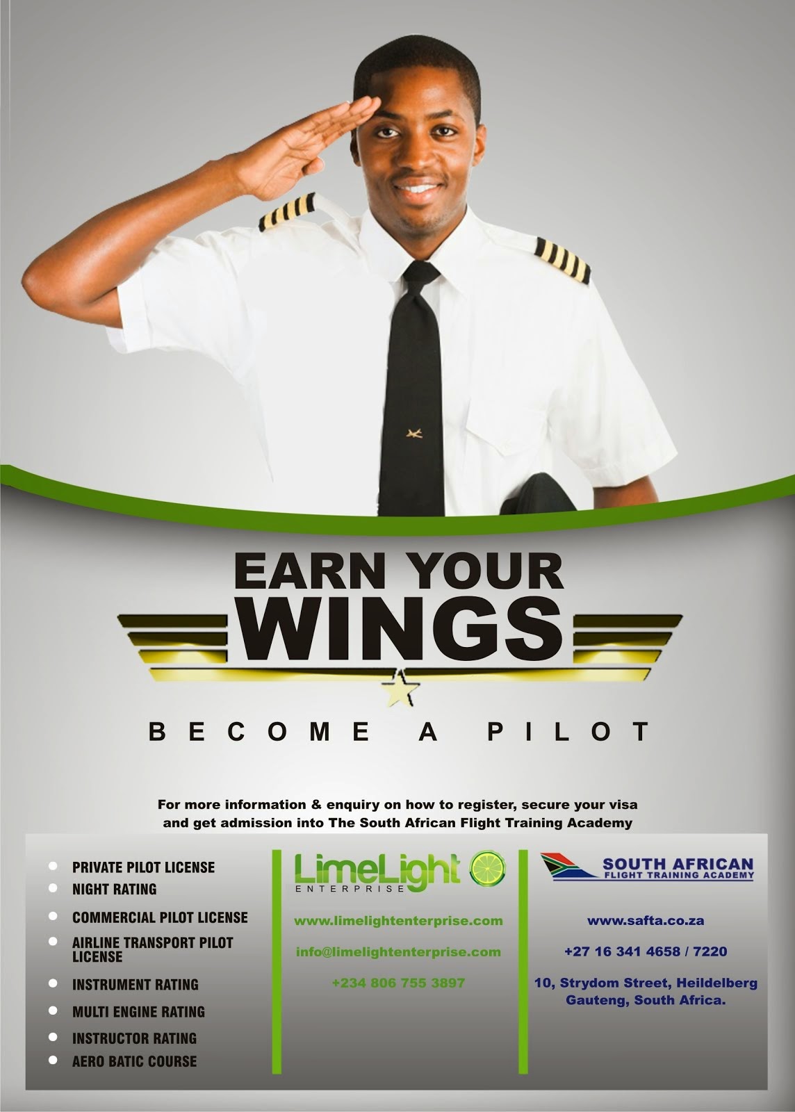 BECOME A PILOT