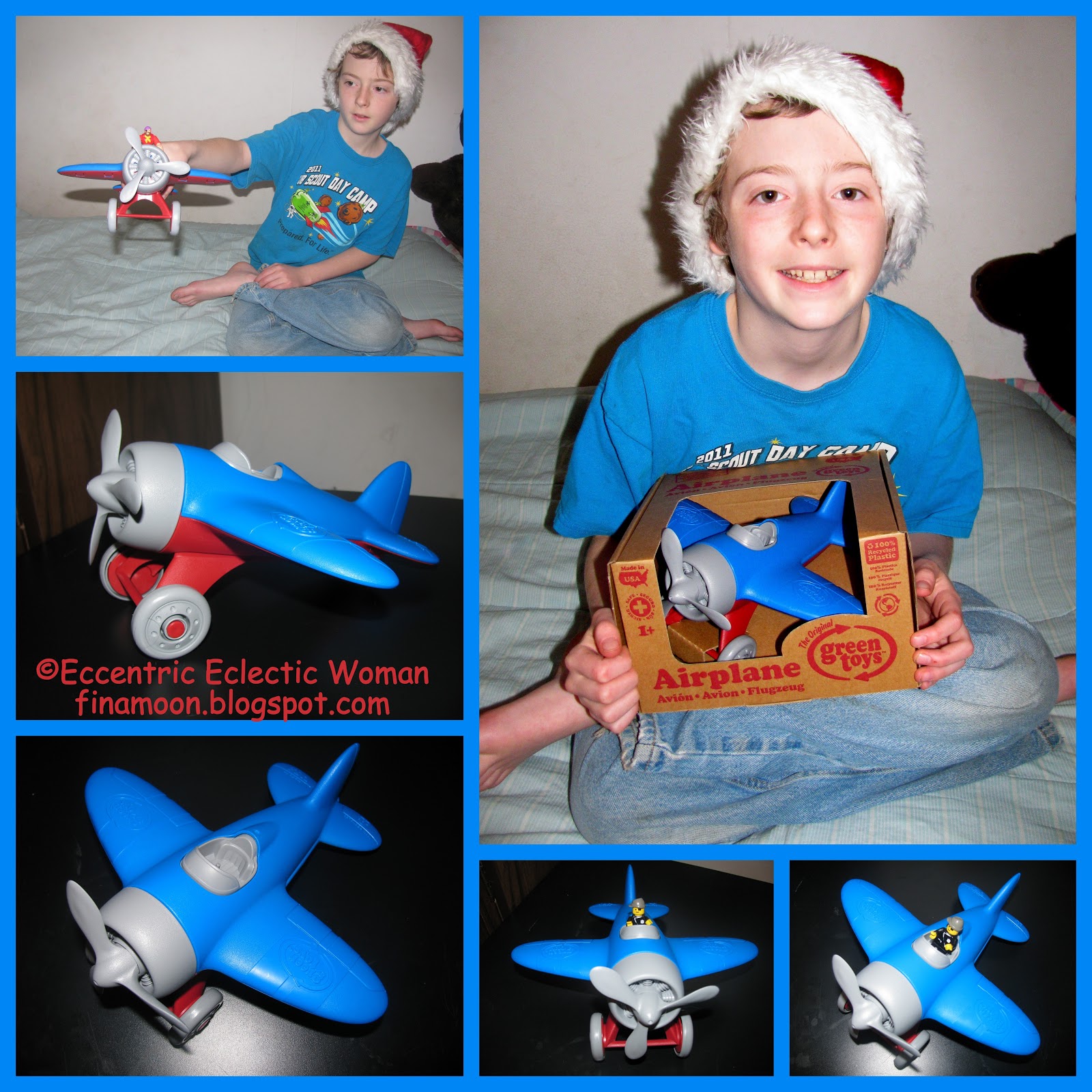 Eccentric Eclectic Woman: Green Toys Airplane Review