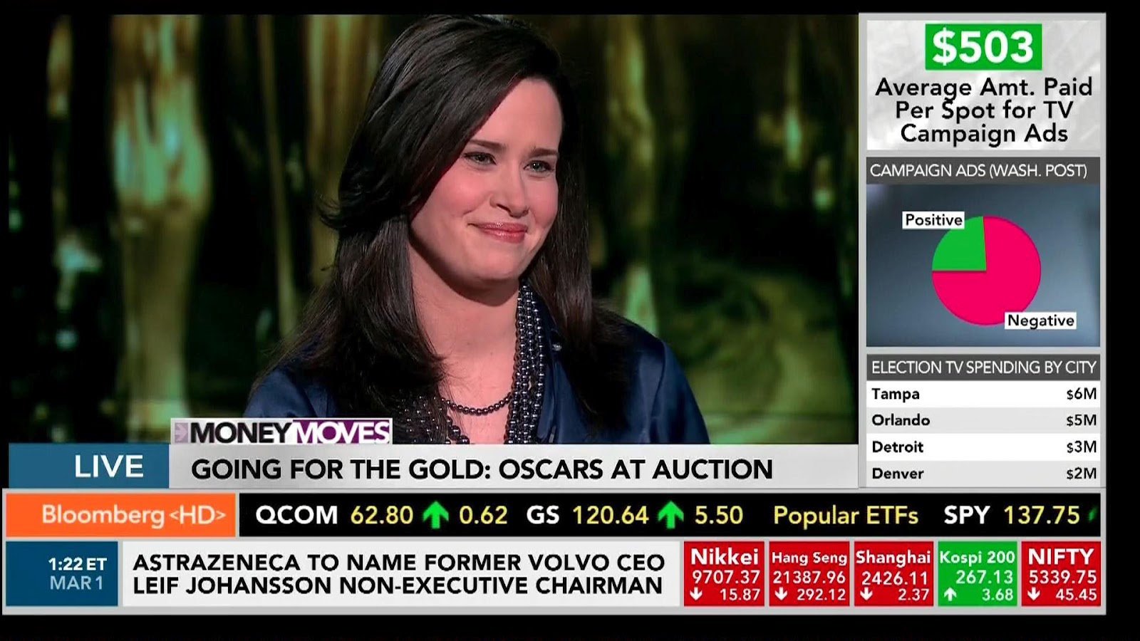 Ladies in Satin Blouses courtney donohoe blue satin blouse