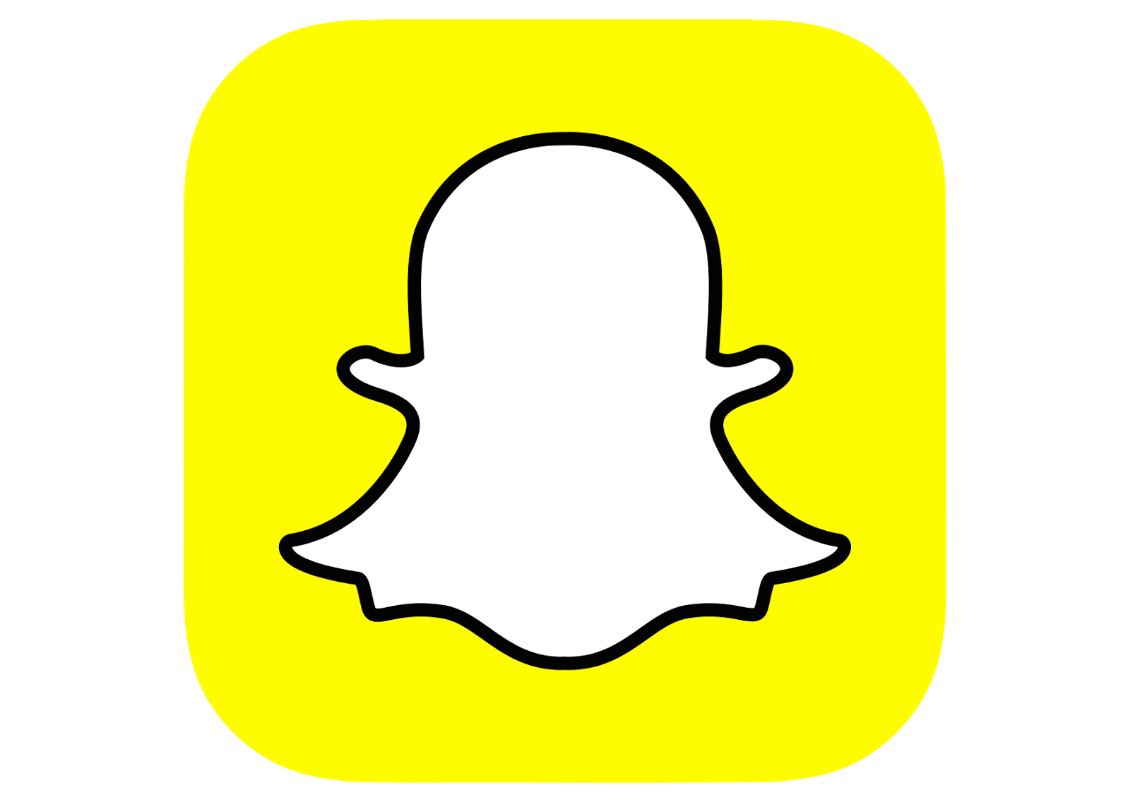 Snapchat Logo Vector ~ Format Cdr, Ai, Eps, Svg, PDF, PNG