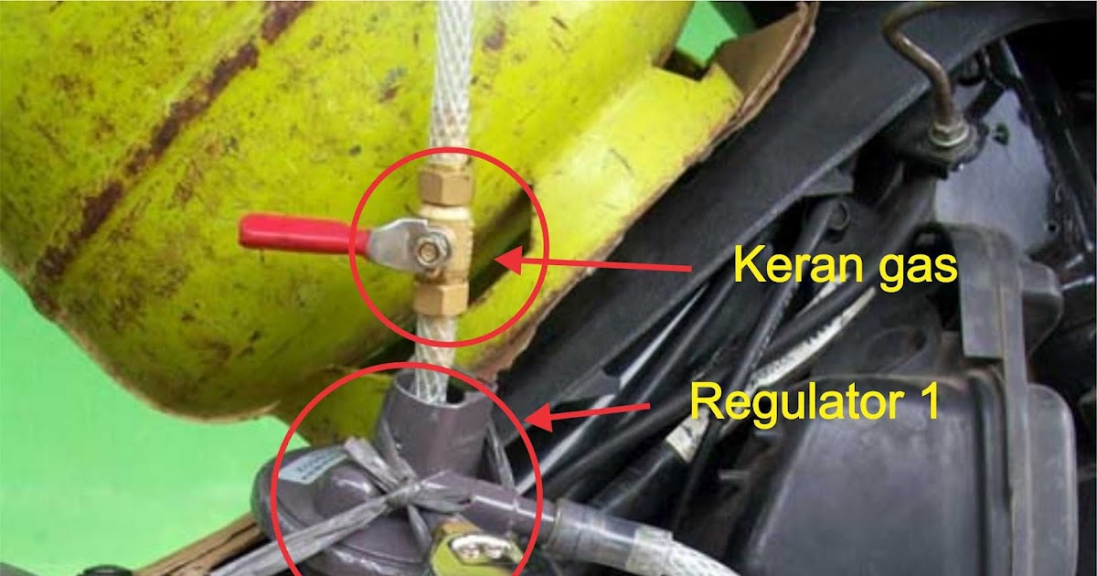 Konverter Kit LPG untuk Sepeda Motor Mengatur Putaran Idle pada Sepeda