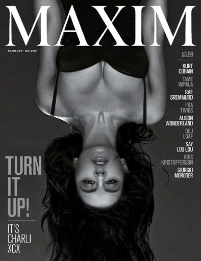 Charli XCX style inspiration Maxim Magazine US May 2015