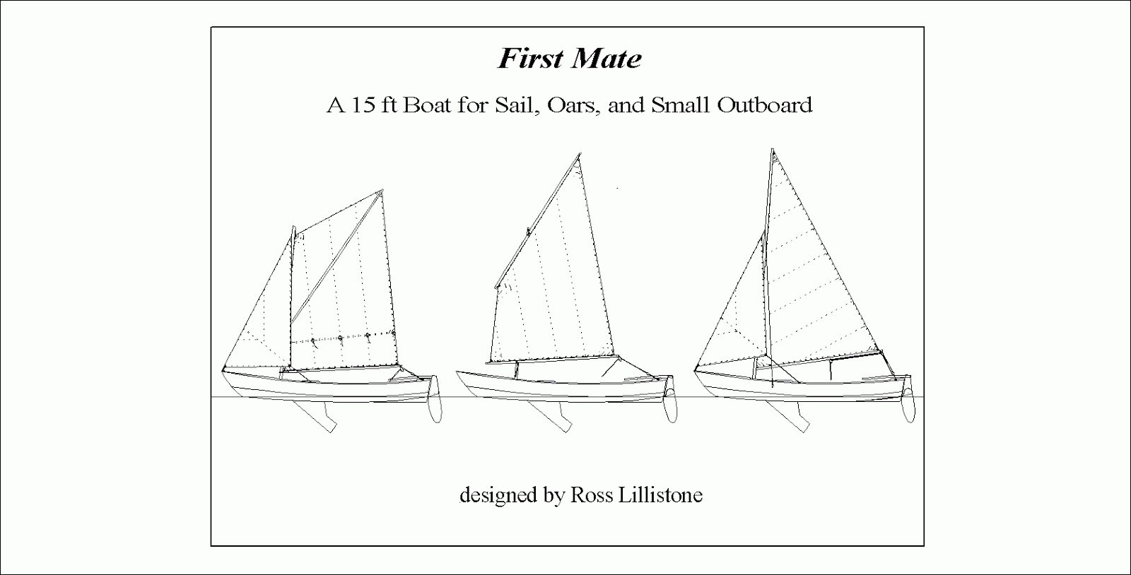 Ross Lillistone Wooden Boats First Mate Progress