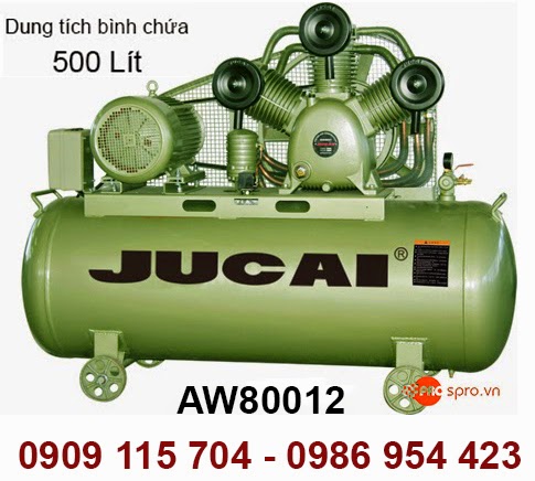 Máy nén khí Jucai 10HP 2 cấp AW80012