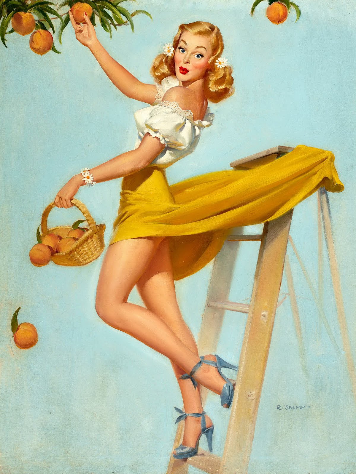 Clasic Pin Up Girls by Robert Oliver Skemp – Pin Up and Cartoon Girls