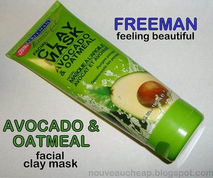 Review Freeman Feeling Beautiful Avocado & Oatmeal Clay Mask Nouveau Cheap