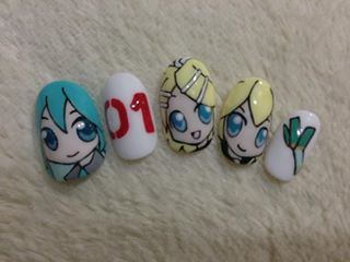 Manga Nail art inspiration