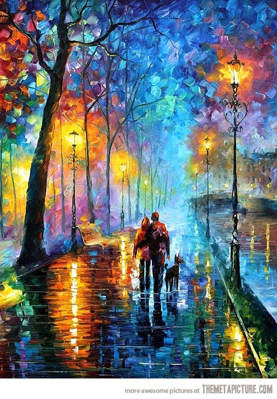 One of The Most Amazing Oil Paintings By Artist Leonid Afremov World