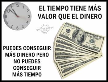 dinero tiempo valor