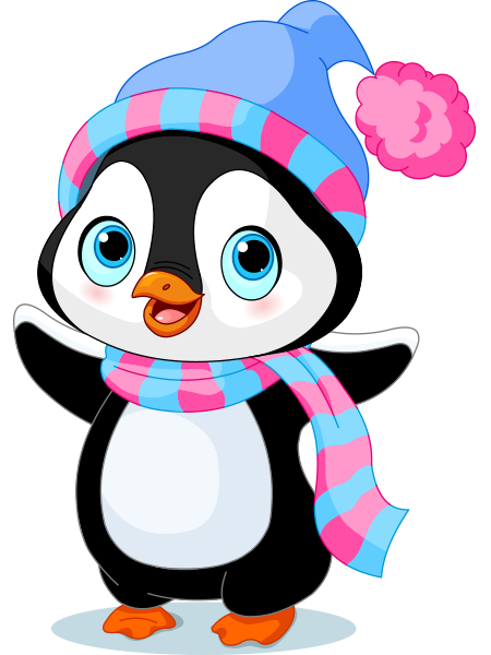Cheerful Penguin Icon