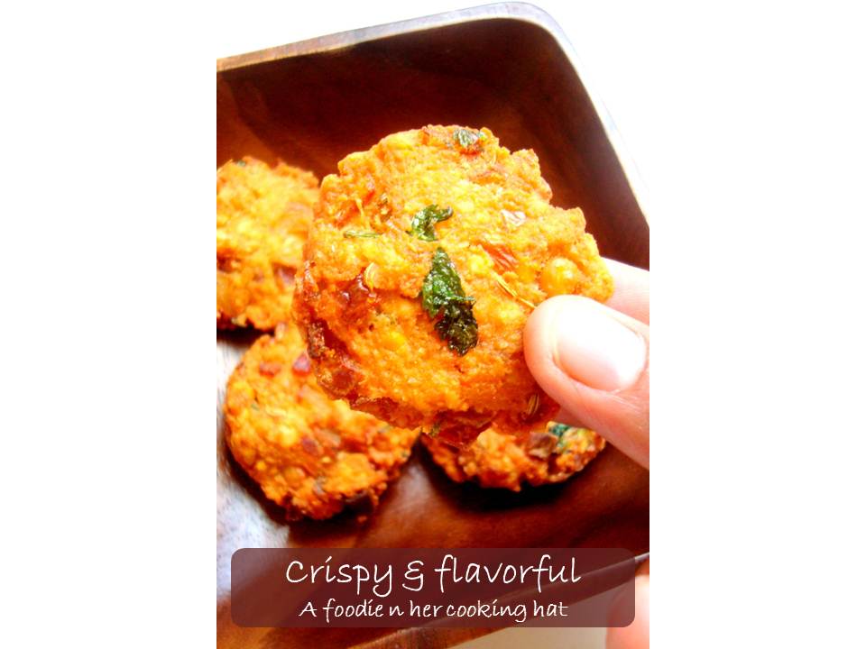 Spices and aroma South Indian lentil cakes