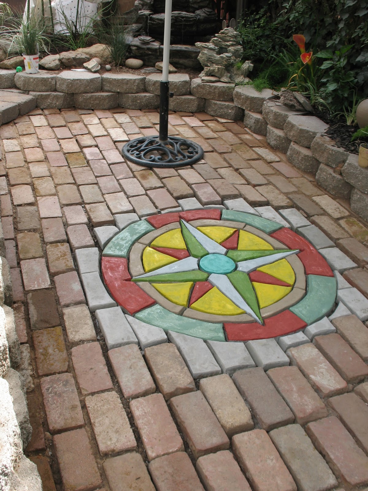 Artsy Fartsy Cement Compass Tutorial