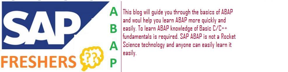 Abap Tutorial