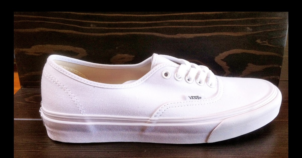 RELIEF SKATE SUPPLY VANS AUTHENTIC WHITE RESTOCK