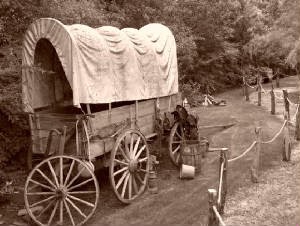 wagon west covered trail westward expansion train packing hitting century migration american 1850 journey 19th seduced history did