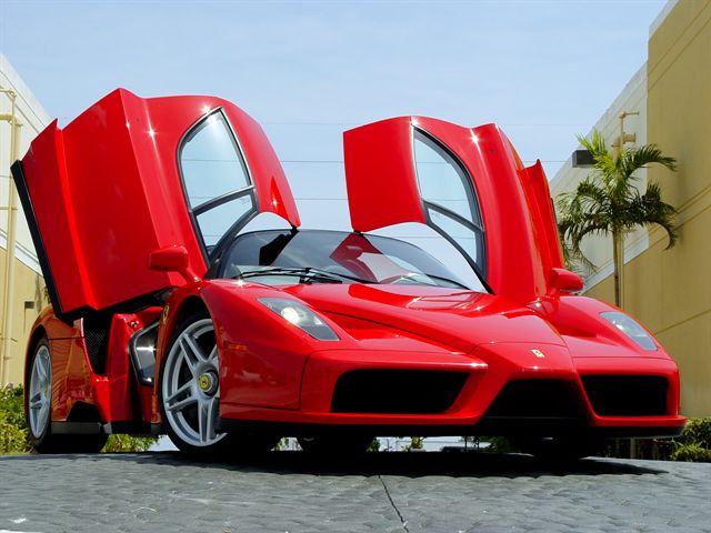ferrari enzo red