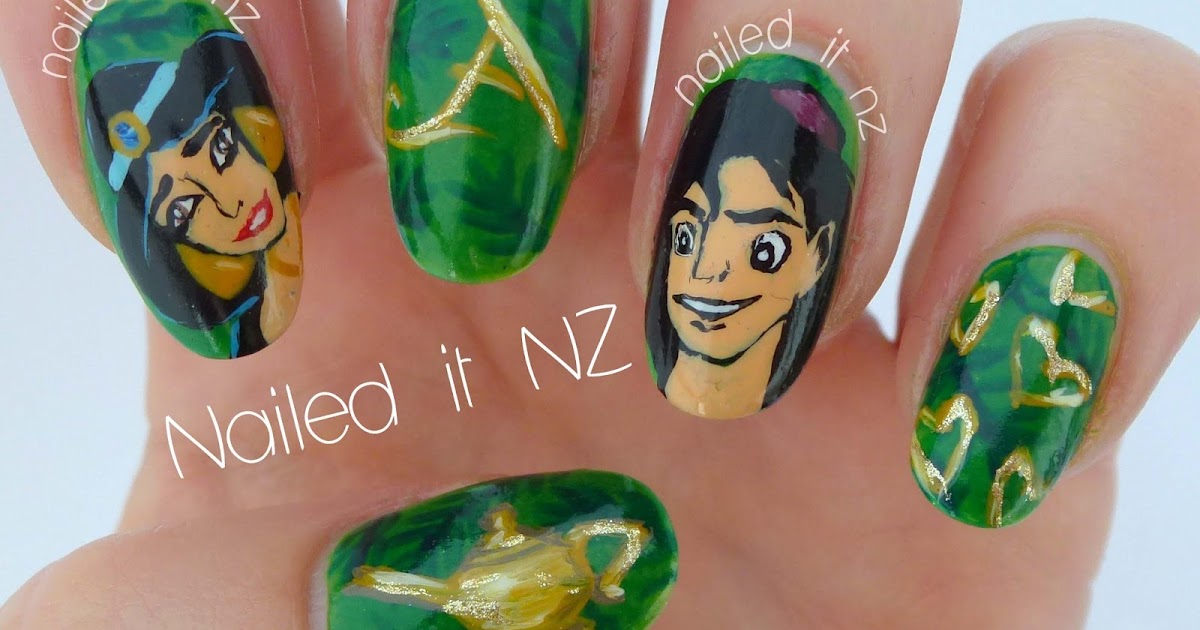 Aladdin Sane Inspired Nail Art Tutorial - wide 4