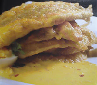 Pejerrey con tártara huancaína recetas