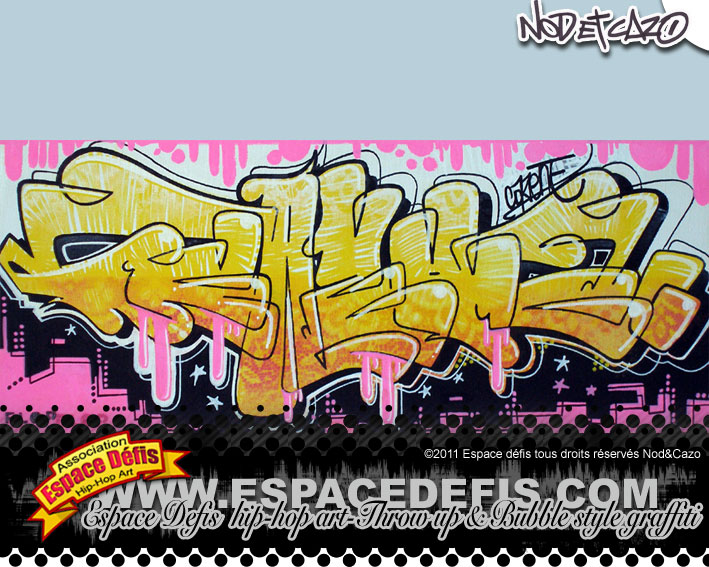 5 Tag Graffiti Throw up, Bubble, Flop Graffiti Tutorial