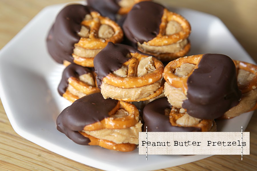 Diary of Regular Moms Peanut Butter Pretzels