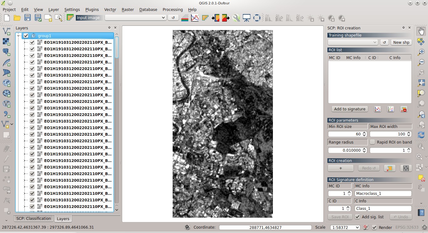 From GIS to Remote Sensing Supervised Classification of Hyperspectral Data a Tutorial Using