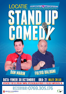 Stand-Up Comedy Vineri 30 Octombrie Bucuresti Stand-Up Comedy Vineri 30 Octombrie Bucuresti