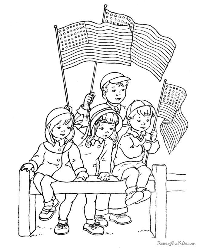 Memorial Day Printables and Coloring Pages : Let's Celebrate!