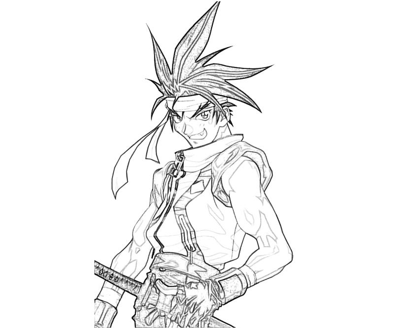 Eiji Shinjo Profil Coloring Pages eiji-shinjo-profil-coloring-pages