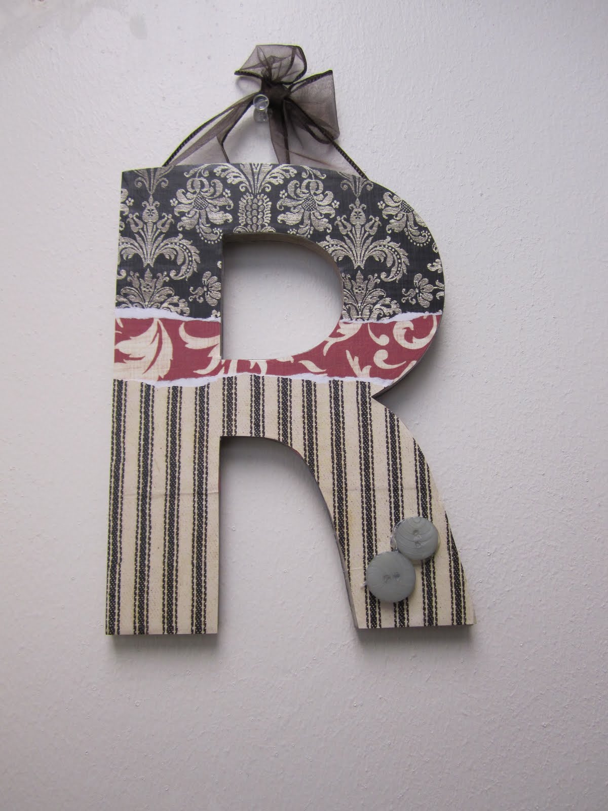 Griffin Cooper 8inch Hanging Alphabet Letter Wall Art