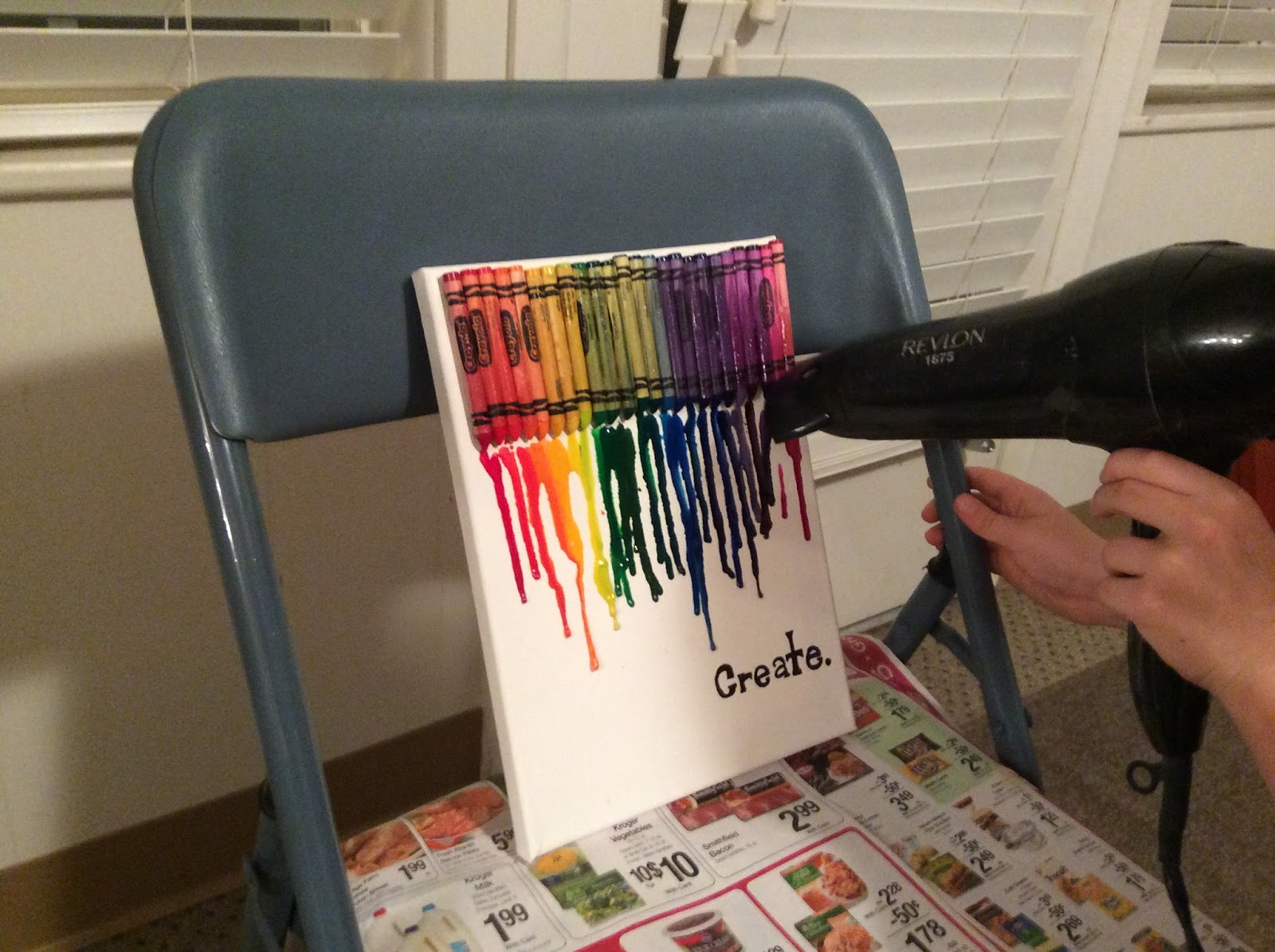 North Hill Robo Owls How to Make Crayon Rain (Hair Dryer Crayon Art) From Recycled Crayons