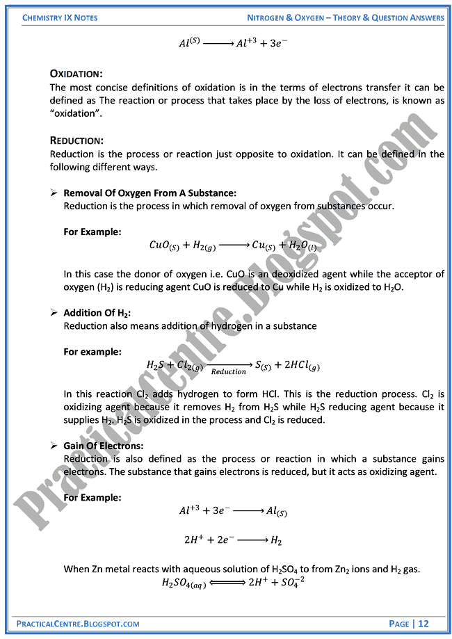 nitrogen-and-oxygen-theory-and-question-answers-chemistry-ix