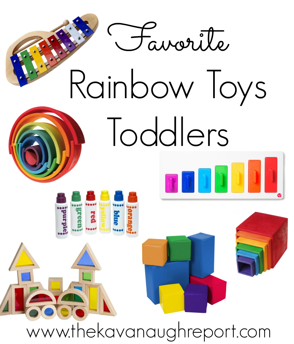 Favorite Rainbow Inspired Toys