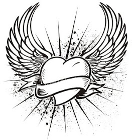 Best Tattoos Designs Heart Wings Tattoo Designs