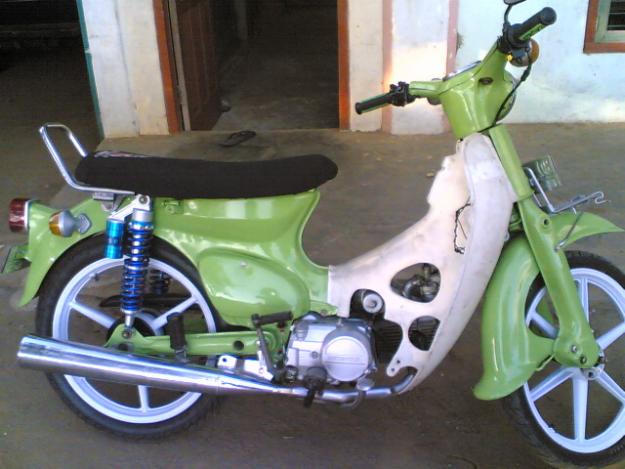 Modifikasi Motor Honda C70 Freewaremini