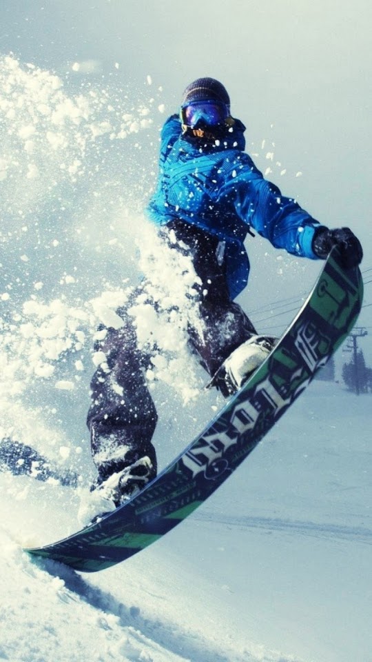 Snowboarding Winter Sports Rider  Android Best Wallpaper