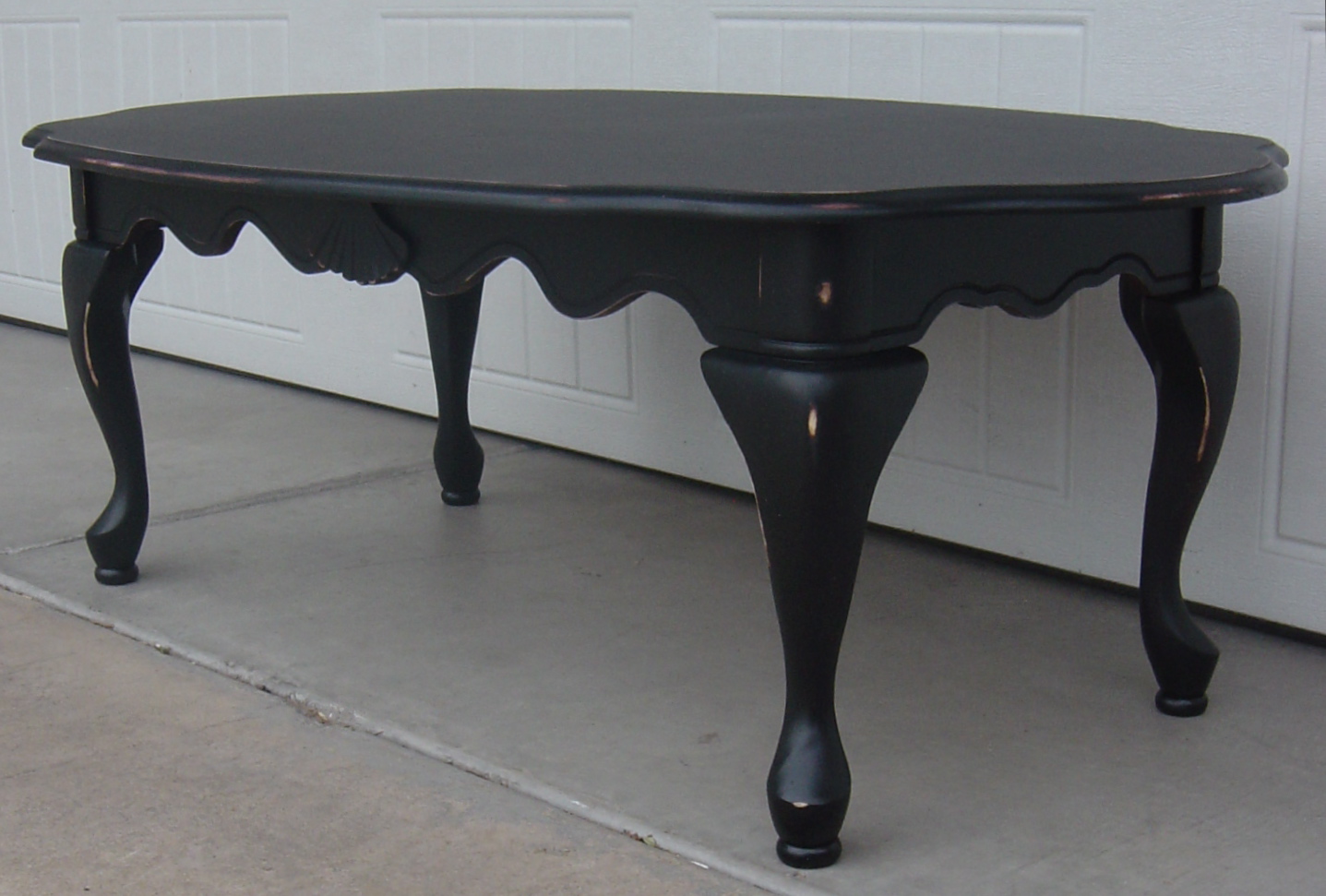 The Backyard Boutique by Five to Nine Furnishings Black Distressed