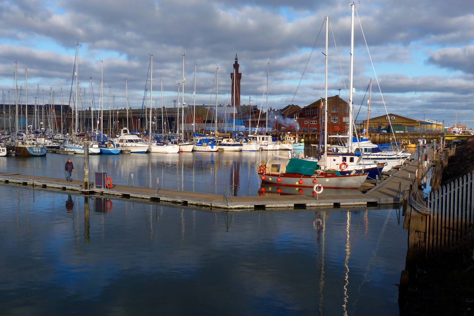 Lincolnshire Cam Views of Grimsby Fishdocks. (1 of 2)