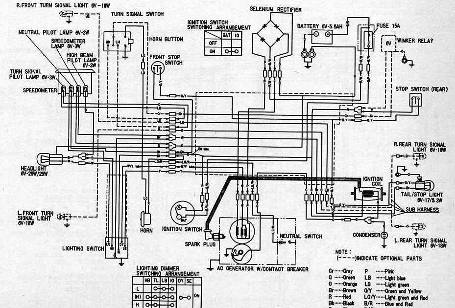 Part 1 Complete Wiring Diagrams Of Honda CT90 | All about Wiring Diagrams