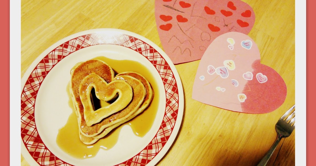 Valentine Pancake Surprise!