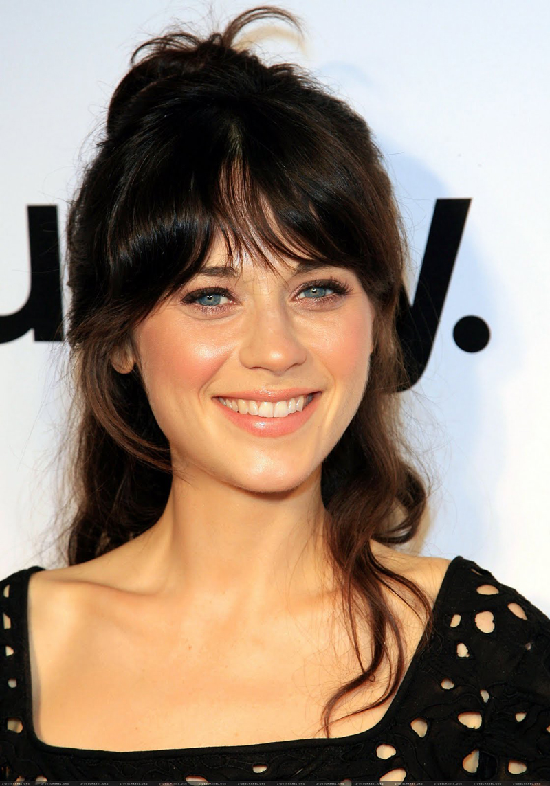 ... Zooey Deschanel Hairstyles (07) Fresh Look Celebrity Hairstyles