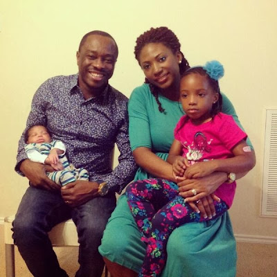 Julius Agwu Shares First Family Picture With His Baby Boy