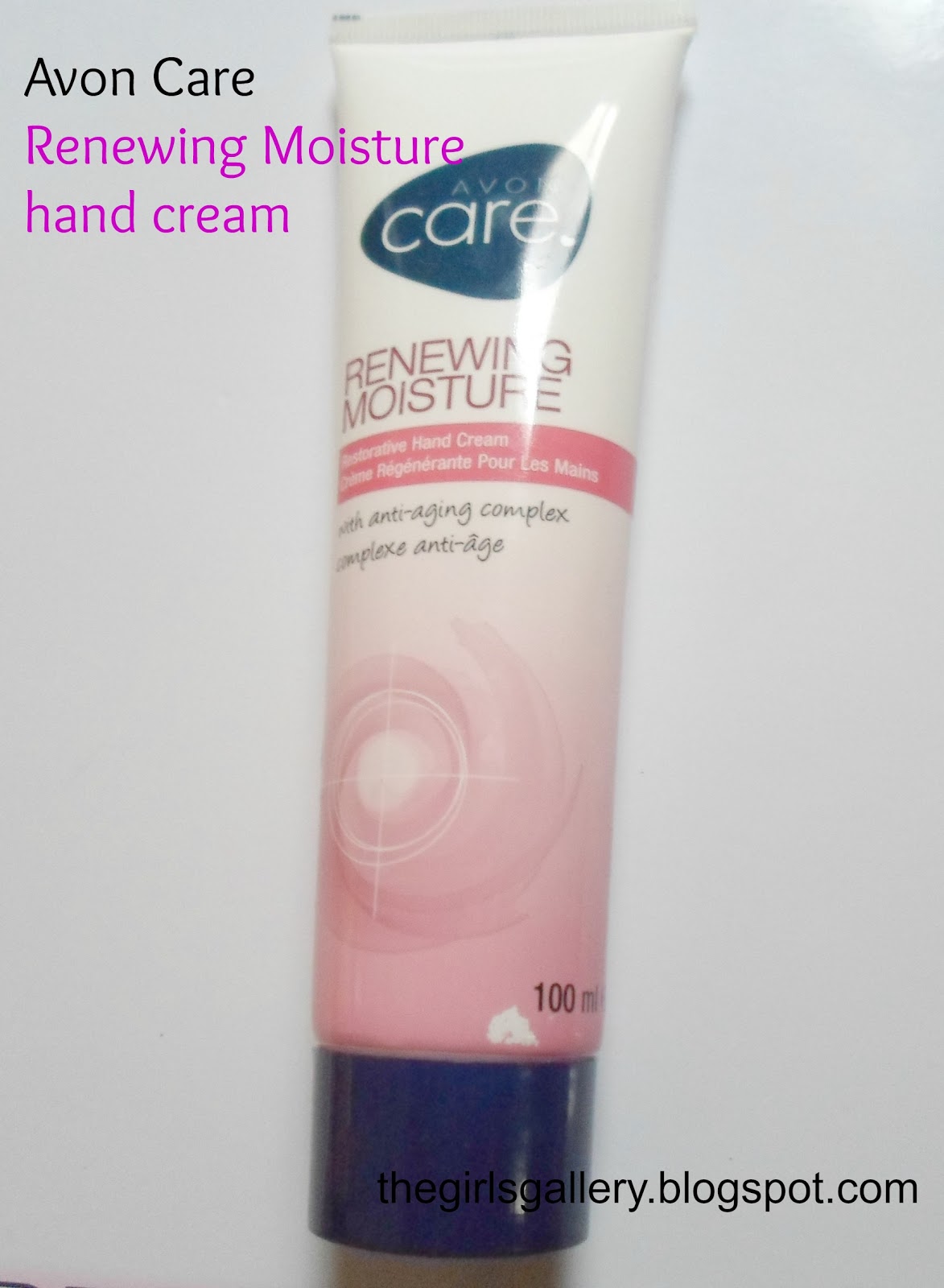 ReviewAvon care Renewing moisture hand cream(photos) The Girlz Gallery