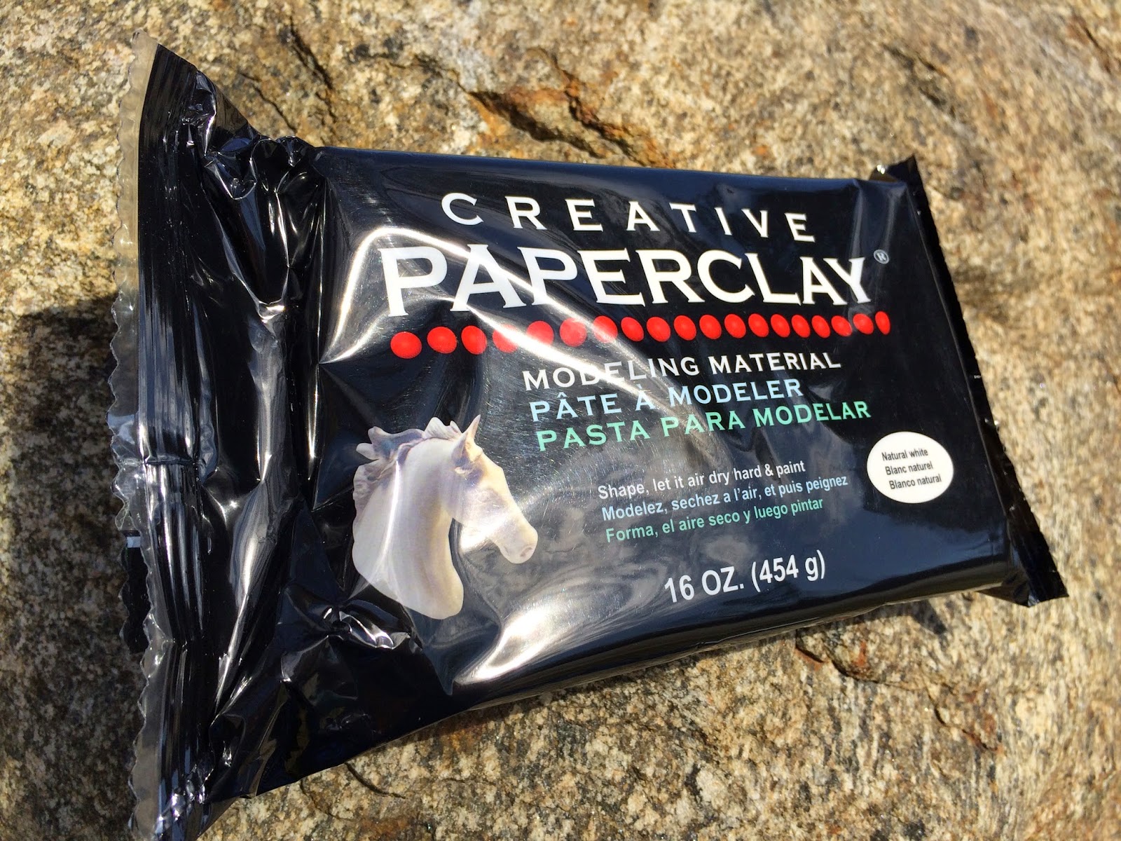 Pearl Paperclay 16 Ounces White