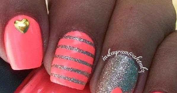 10. Edgy Striping Tape Nail Art Looks - wide 7