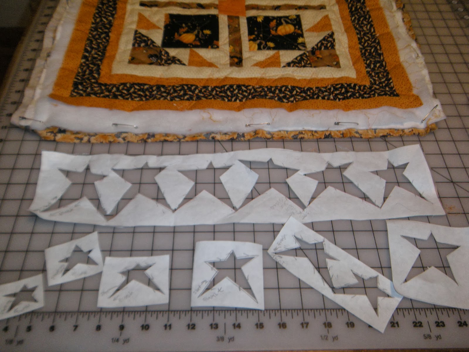 Life in the Scrapatch Quilting with Freezer Paper Templates