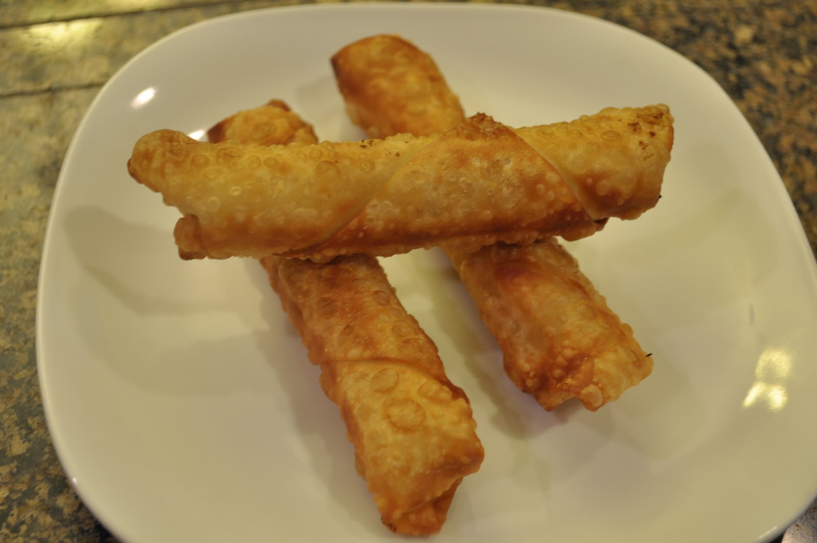 Peggy's Picks Egg Roll Wrapper Mozzarella Sticks