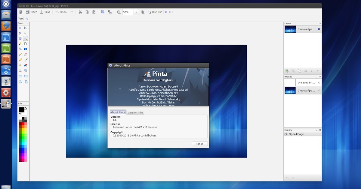 "Pinta" an Advanced App Like `Paint` for Linux, Install 1.6 Version in Ubuntu/Linux Mint