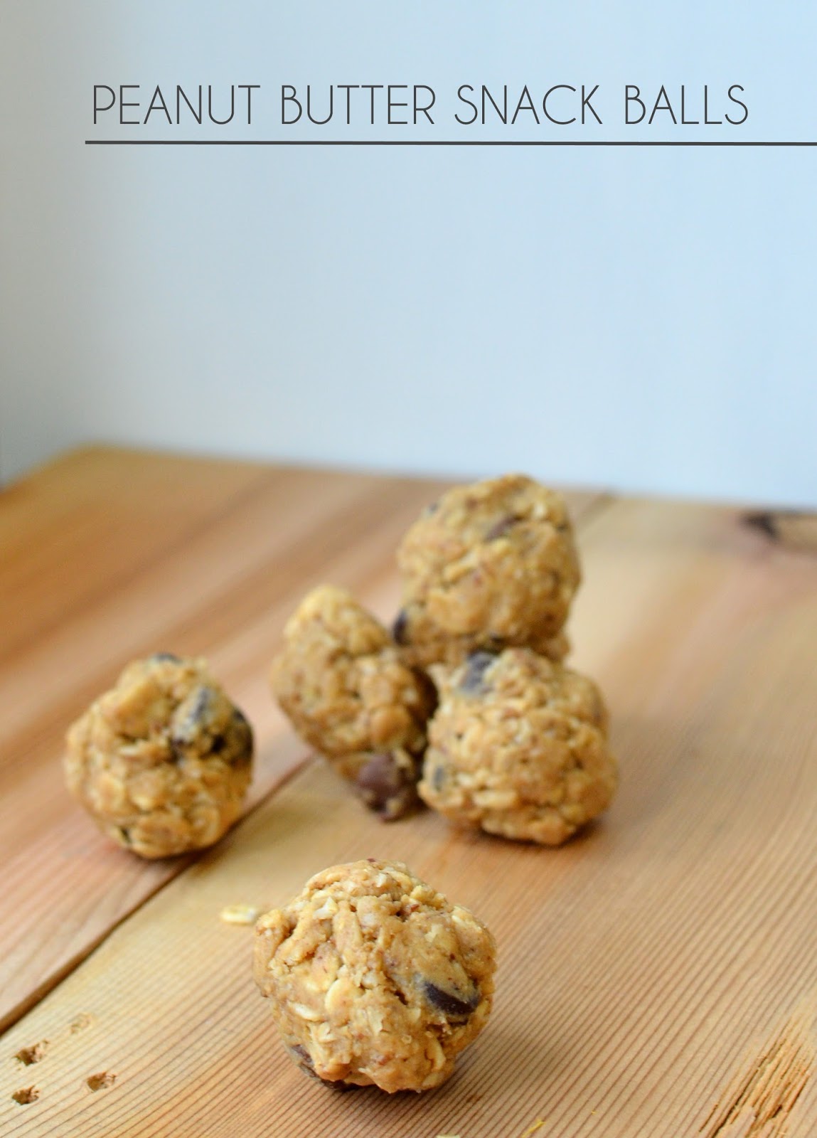 Peanut Butter Snack Balls {contributor Havalah} This Silly Girl's Kitchen