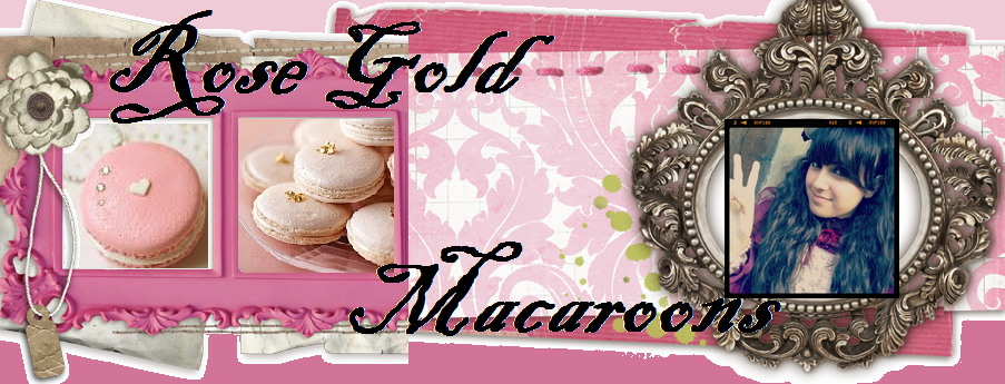 Rose Gold Macaroons
