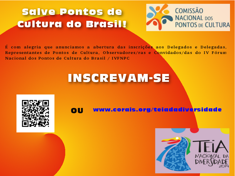 INSCRIÇÕES TEIA NACIONAL